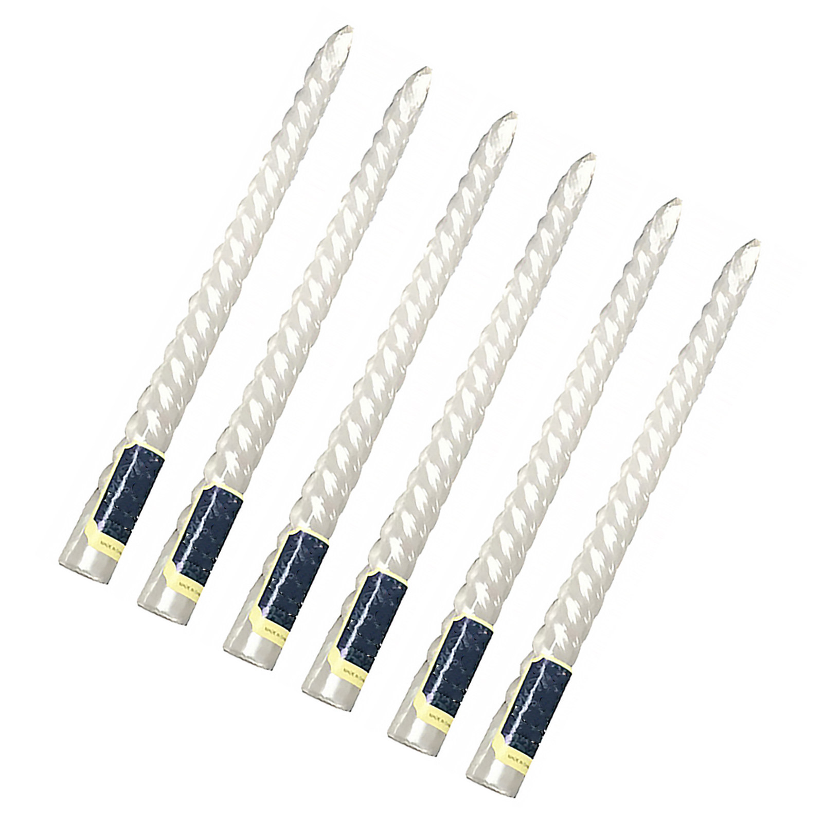 Paraffin Wax - 6 stuks lange witte parelketting van