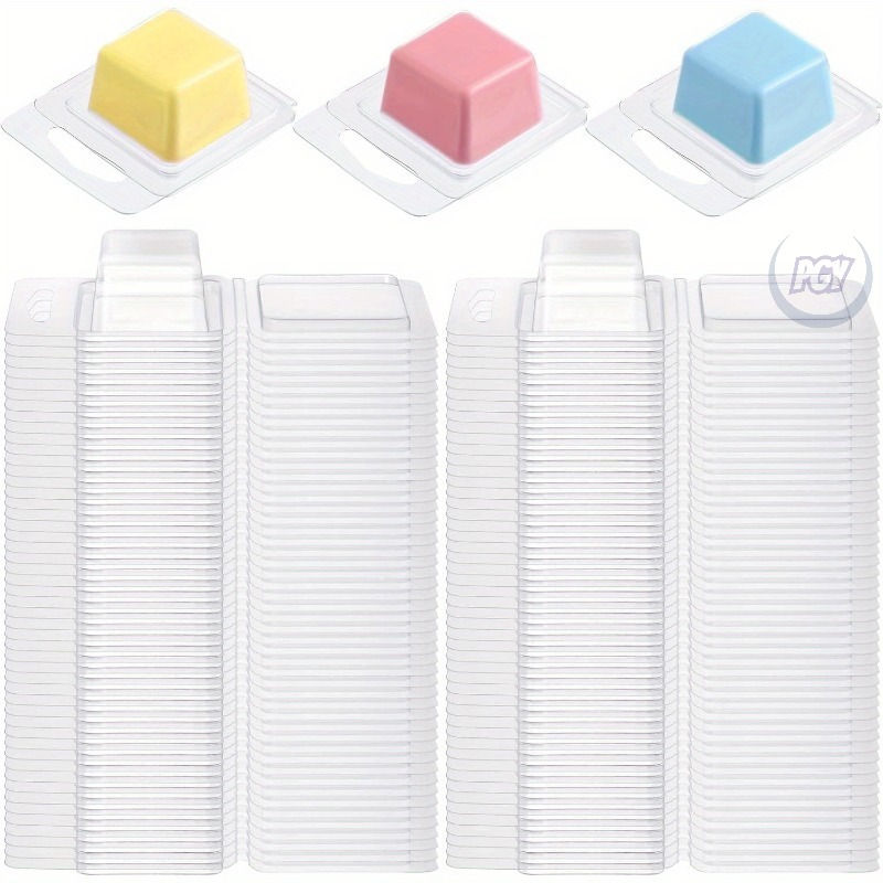 Candle Containers - 20/50 Stuks Doorzichtige Plastic Wax Melt