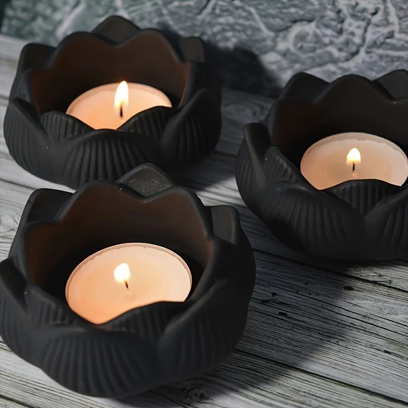 Candle Containers - 1 st DIY Lotusbloem Siliconen Hars