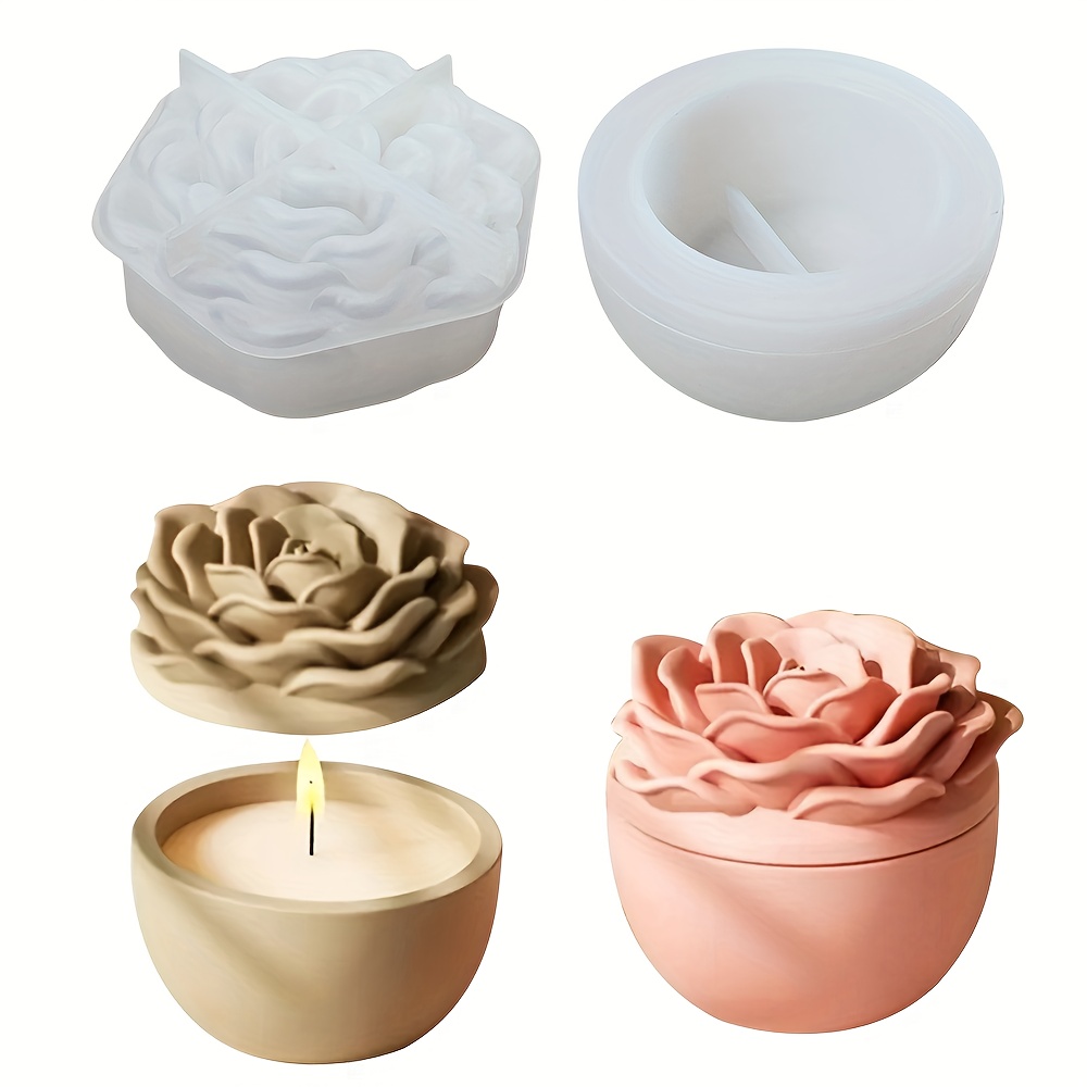 Siliconen mallen voor bloemenh - Candle Containers recensie en prijs