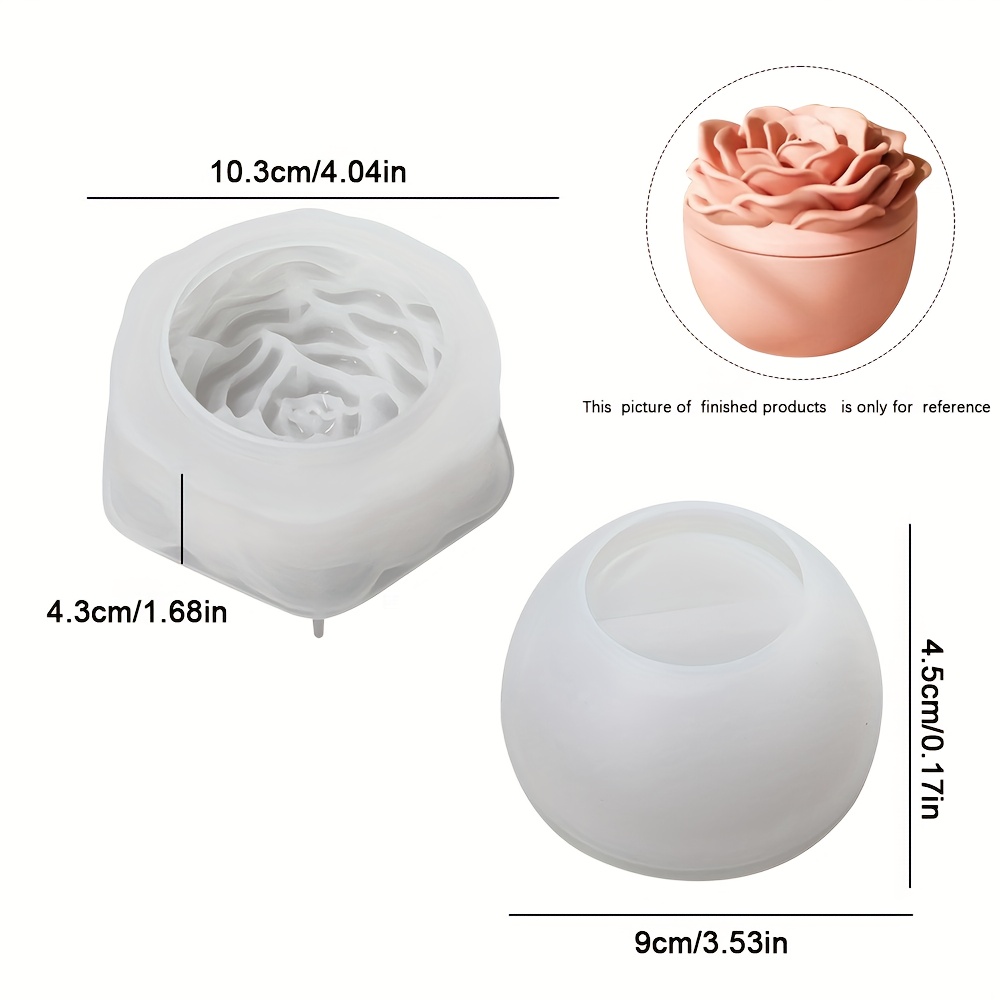 Siliconen mallen voor bloemenh - Candle Containers recensie en prijs