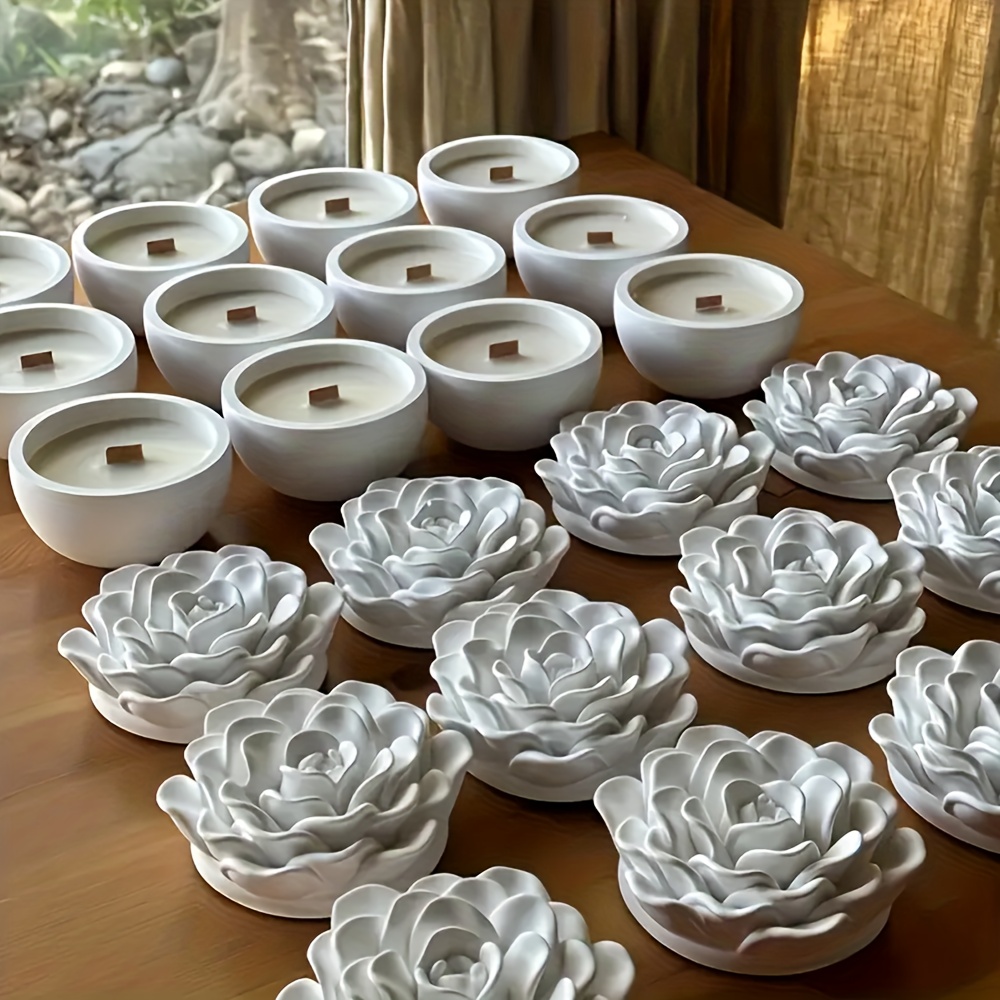Siliconen mallen voor bloemenh - Candle Containers recensie en prijs