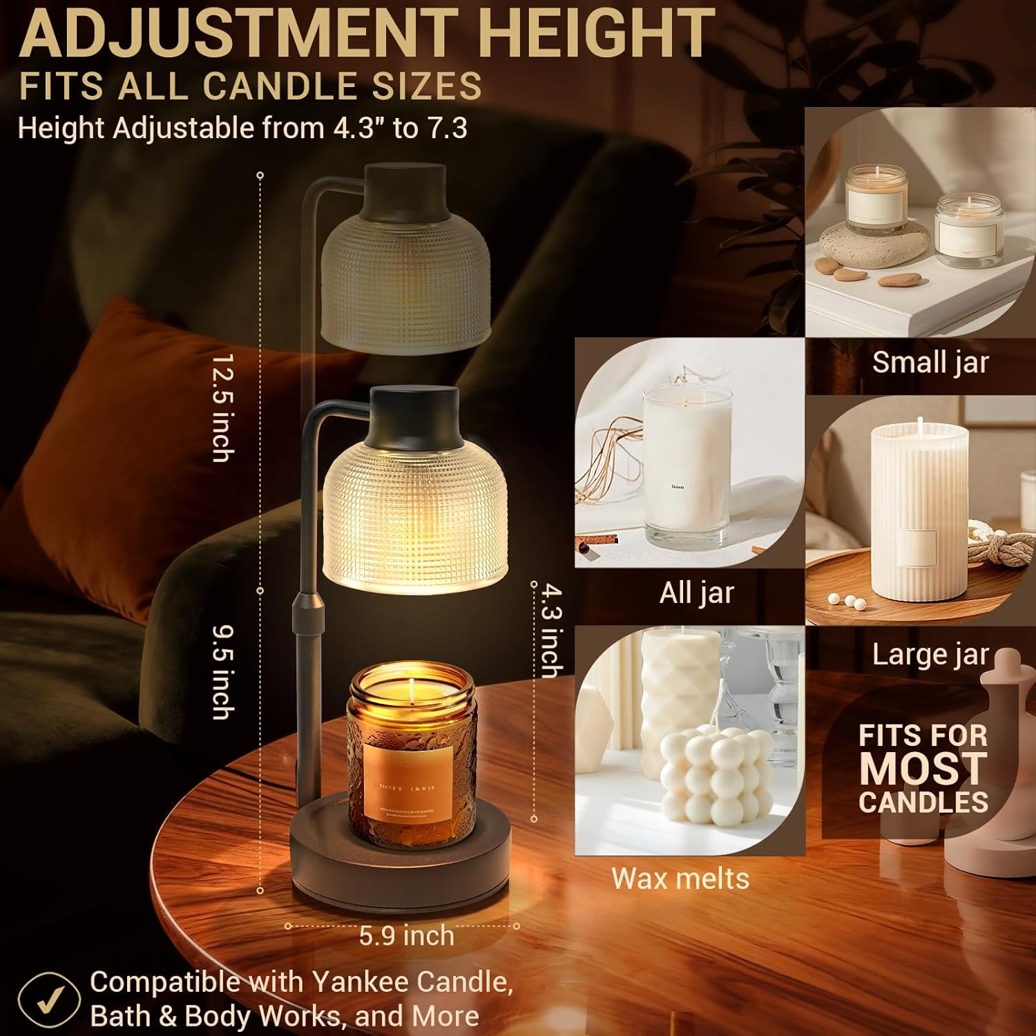 Kaarsenwarmerlamp met timer -  - Wax Melts recensie en prijs