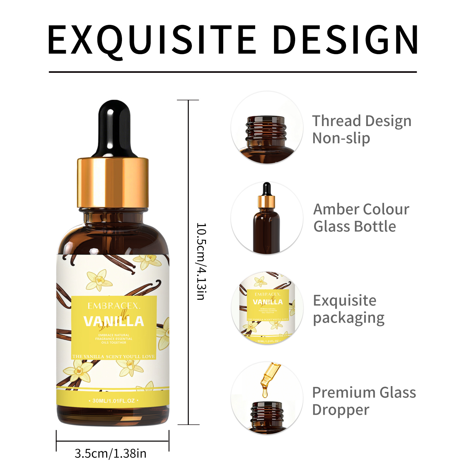 30ml Vanille Geuroliën voor Di - Silk Candle recensie en prijs