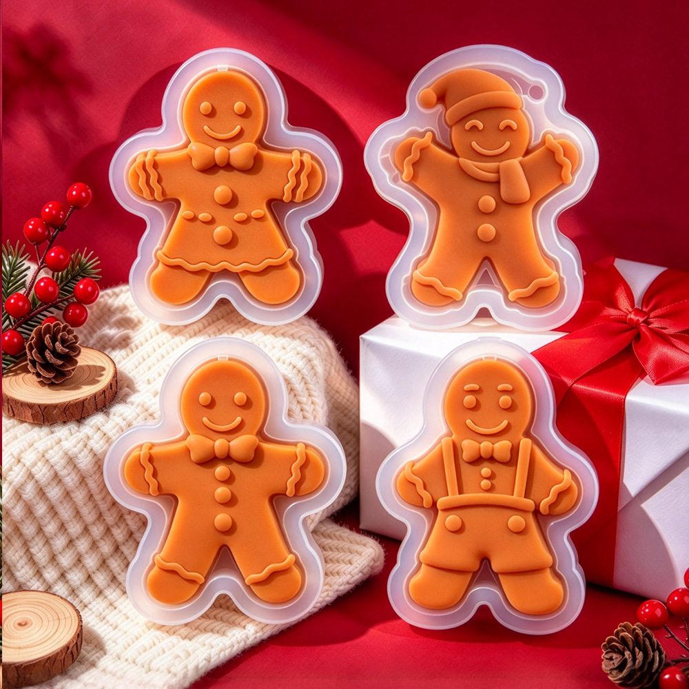 Kerst Gingerbread Man silicone - Candle Molds recensie en prijs