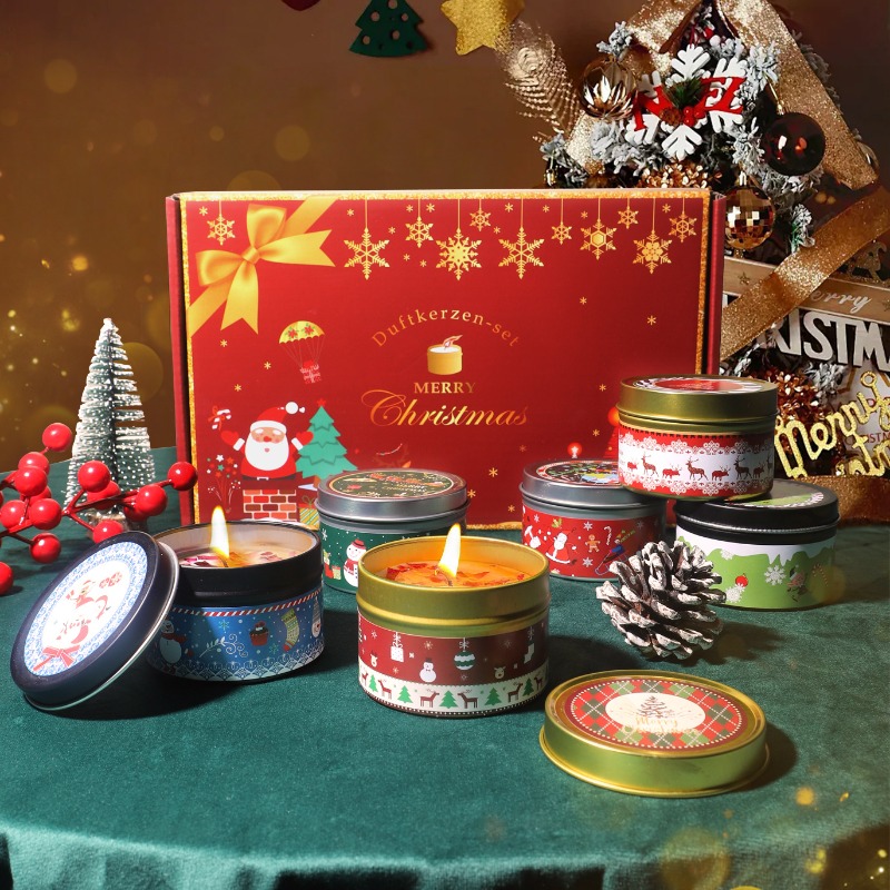 Kerstset met geurkaarsen van s - Soy Wax recensie en prijs