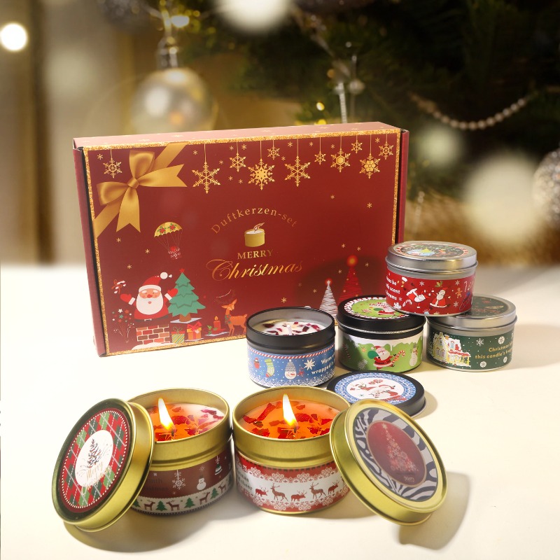 Kerstset met geurkaarsen van s - Soy Wax recensie en prijs