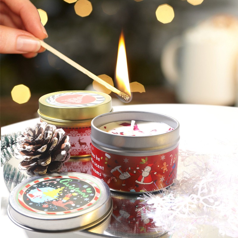 Kerstset met geurkaarsen van s - Soy Wax recensie en prijs