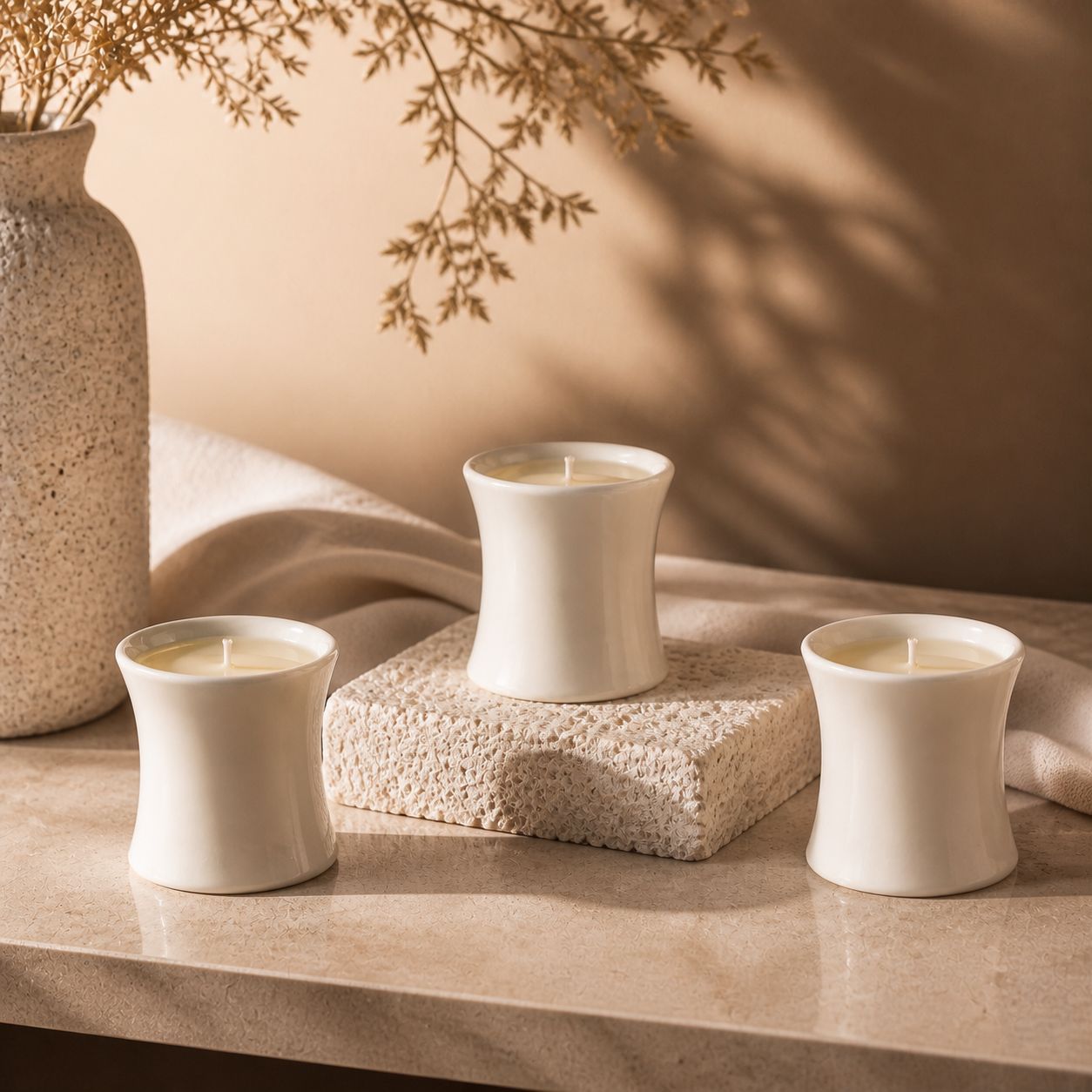 **Geurkaars van sojawas in een - Soy Wax recensie en prijs