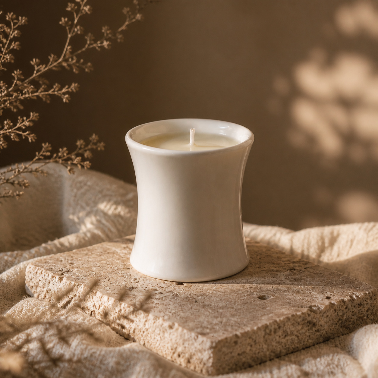 **Geurkaars van sojawas in een - Soy Wax recensie en prijs