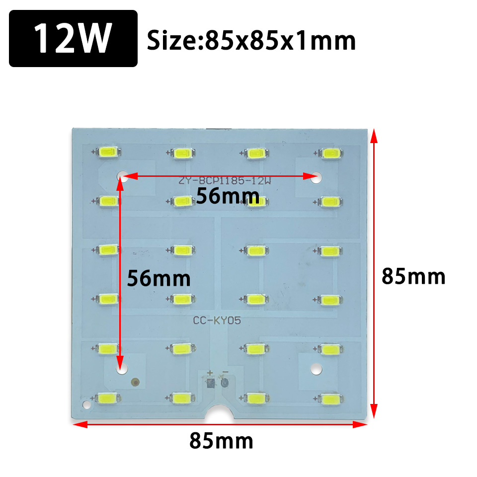 6W 9W 12W 18W Led Plafond Lich - Candle Wick recensie en prijs