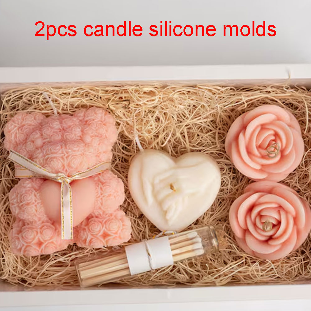 Teddybeer Warmte Rose Silicone - Candle Making Kit recensie en prijs