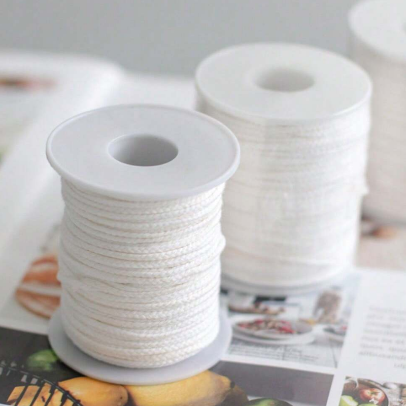 1 Rol Kaars Katoenen Wieken +  - Candle Making Kit recensie en prijs