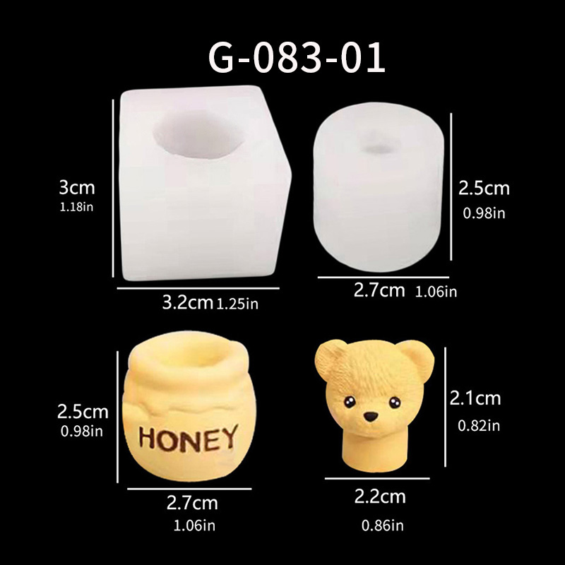 1 stuk, teddybeer aromatherapi - Candle Containers recensie en prijs
