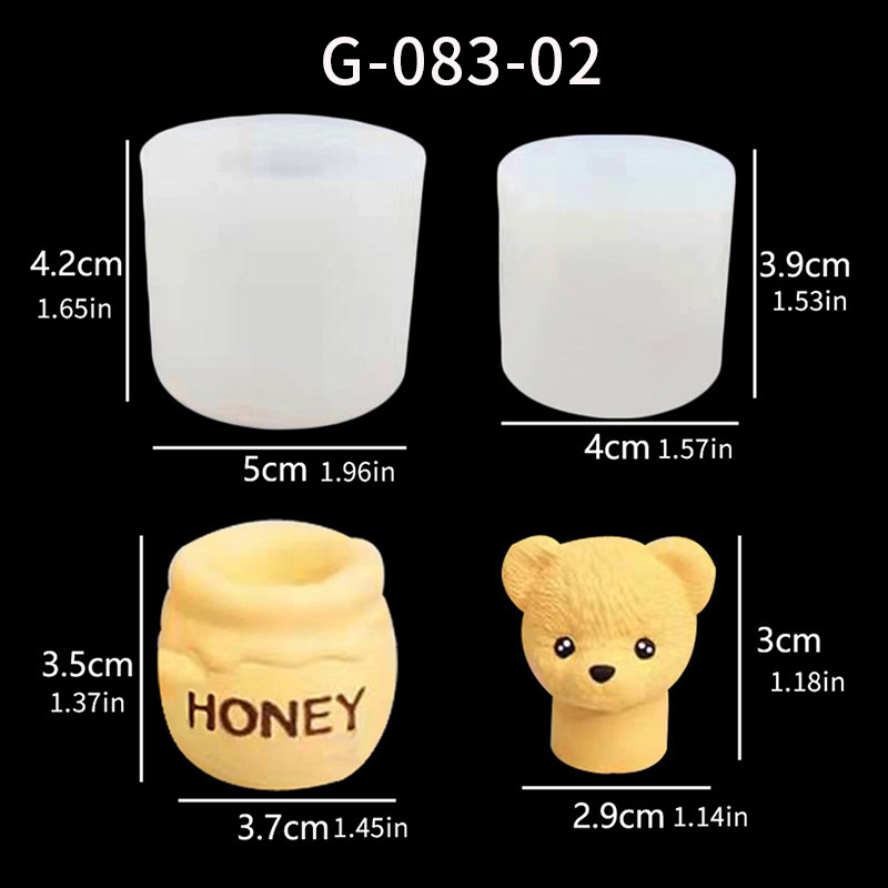 1 stuk, teddybeer aromatherapi - Candle Containers recensie en prijs