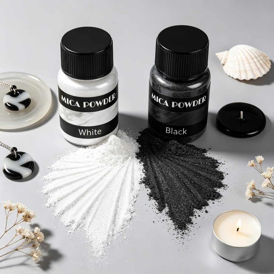 2/24 kleuren metaalpigmentpoed - Candle Making Kit recensie en prijs