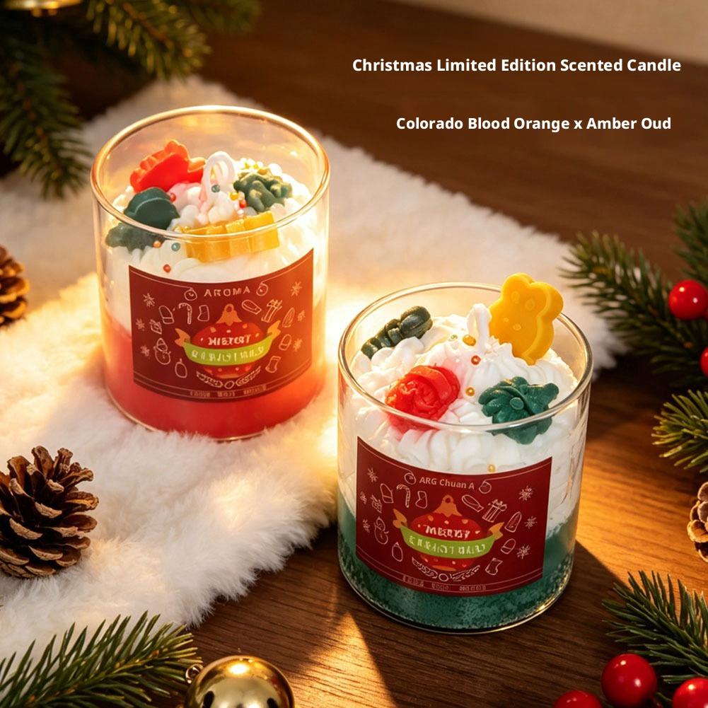 Kerstgeurkaars glazen beker so - Soy Wax recensie en prijs