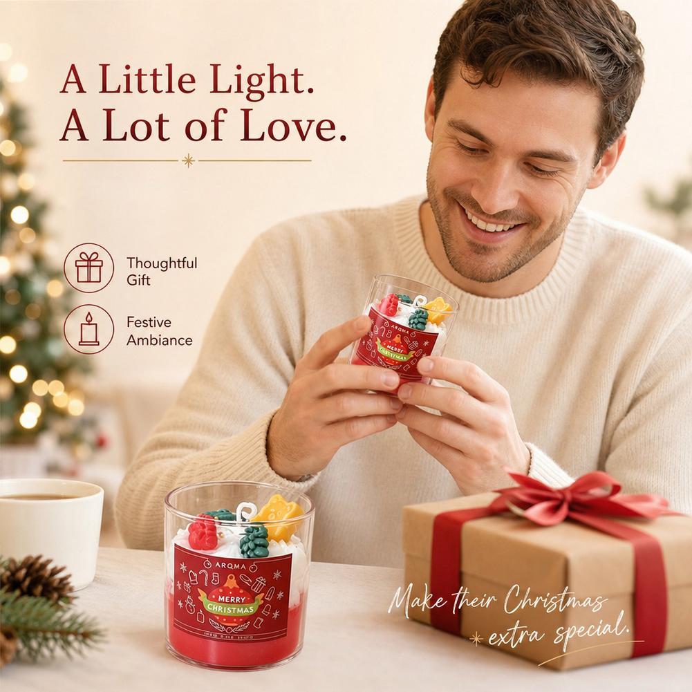 Kerstgeurkaars glazen beker so - Soy Wax recensie en prijs