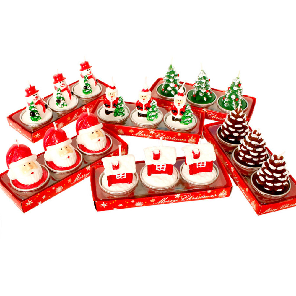 3 stuks kerstdecoratie van par - Paraffin Wax recensie en prijs