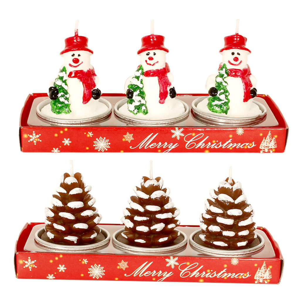 3 stuks kerstdecoratie van par - Paraffin Wax recensie en prijs