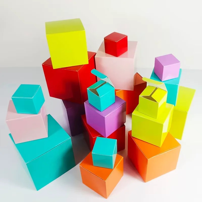Vouwbare papieren doos, kleurr - Candle Containers recensie en prijs