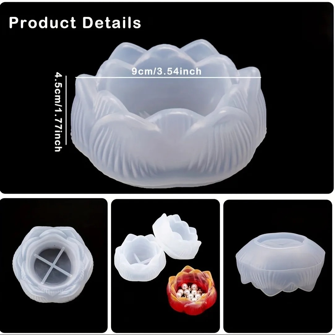 1 st DIY Lotusbloem Siliconen  - Candle Containers recensie en prijs