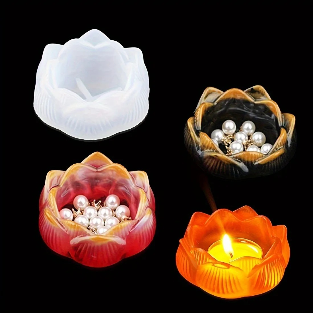 1 st DIY Lotusbloem Siliconen  - Candle Containers recensie en prijs