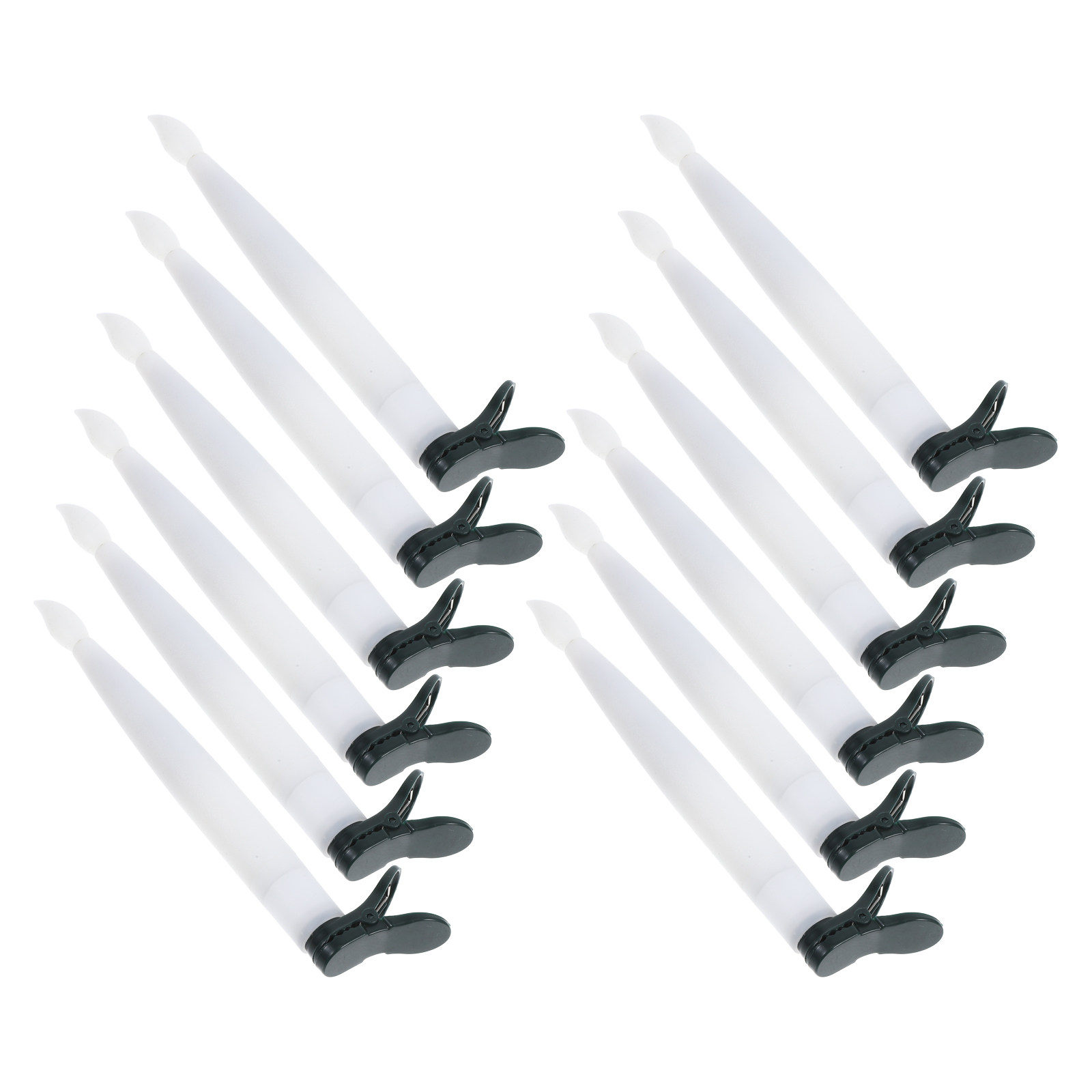 12 sets LED-kerstkaarsen, warm - Paraffin Wax recensie en prijs