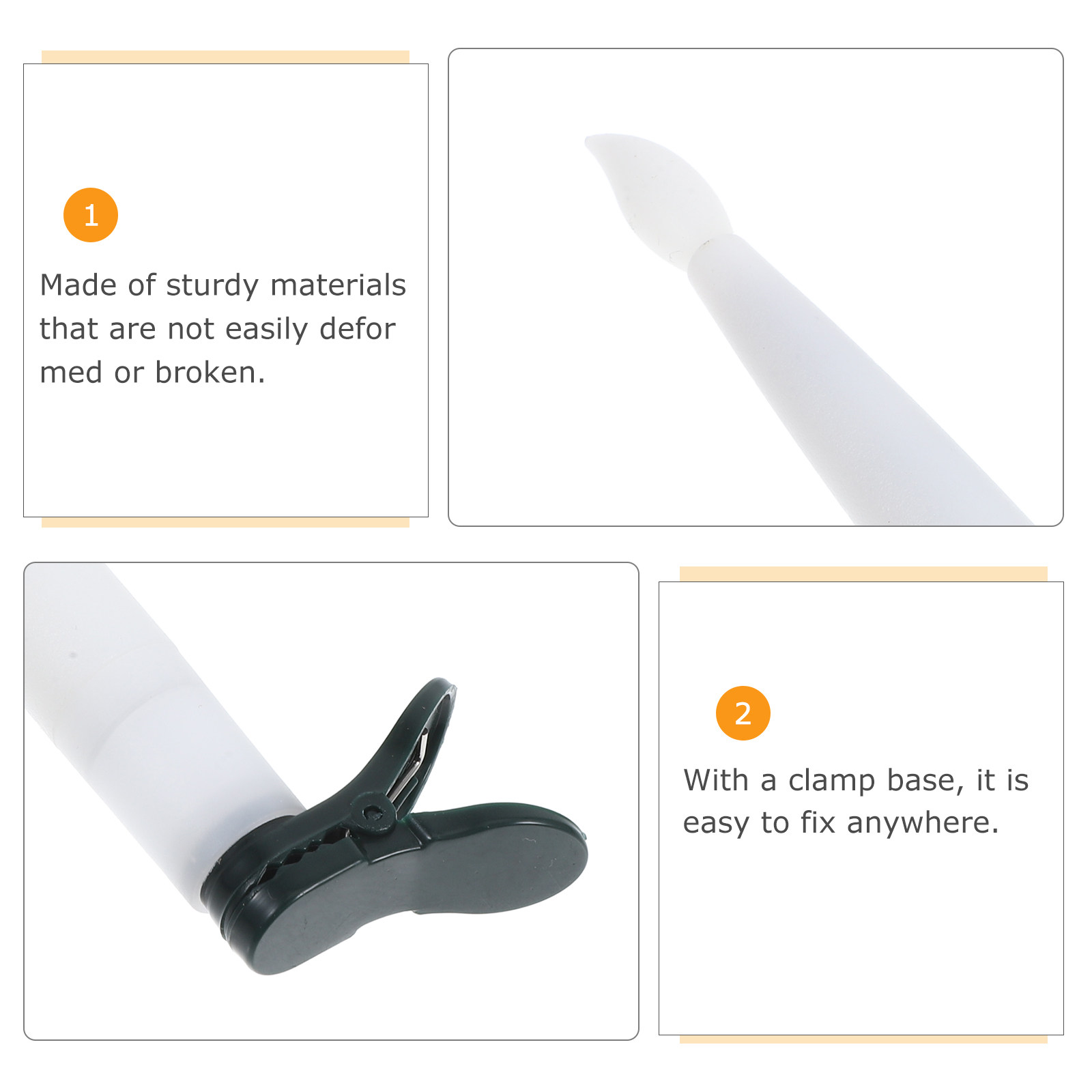 12 sets LED-kerstkaarsen, warm - Paraffin Wax recensie en prijs